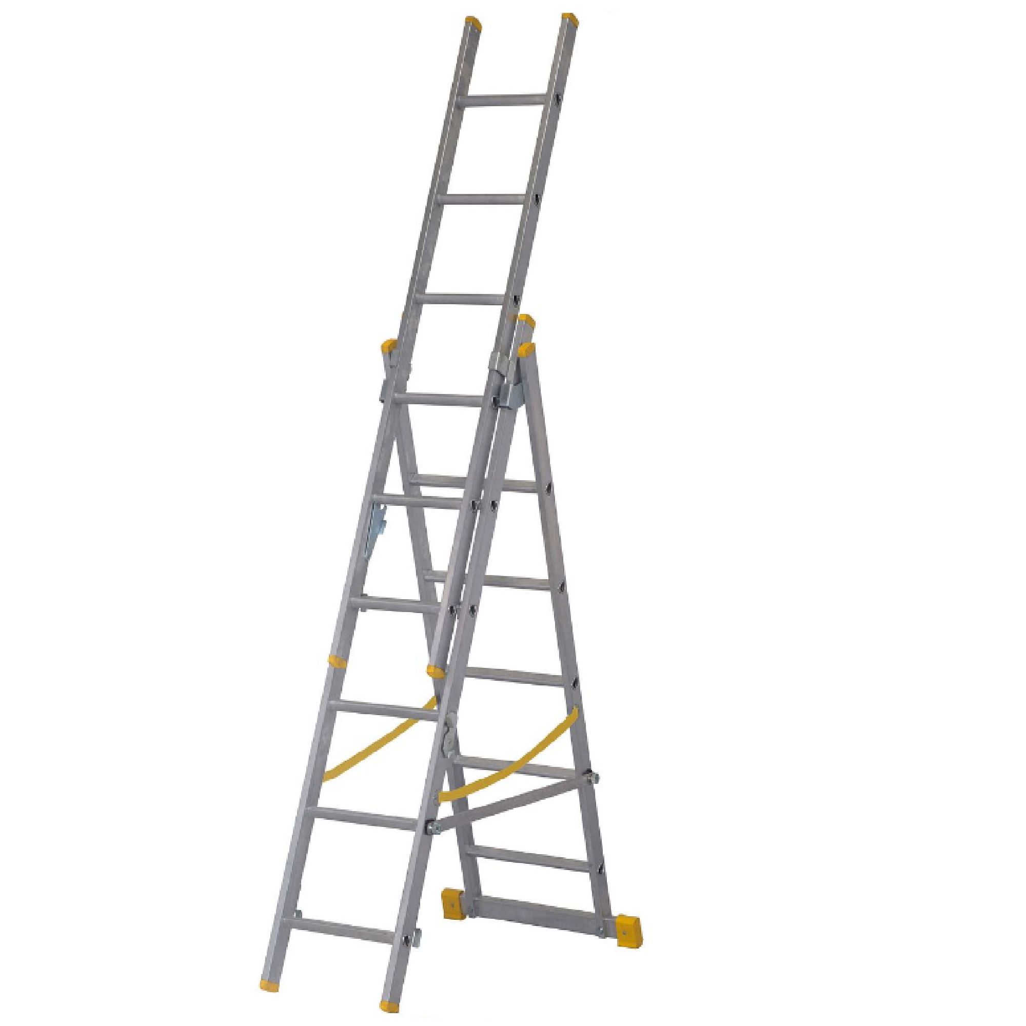 YOUNGMAN Combi Ladder 100, 4-IN-1 Combination Ladder 1.84M (2M)
